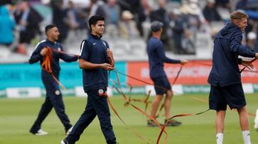 India vs England 2018 Arjun Tendulkar Lord's after rain hampers Test