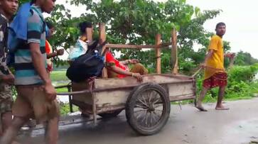 Assam Pregnant woman Lakhimpur Majuli Sarbananda Sonowal ASHA Jugibari village