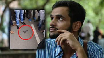 Umar Khalid shot JNU Constitution Club Santosh Kumar Dainik Bhaskar