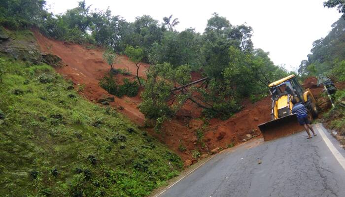 Landslide Blocks Mangaluru Madikeri Highway