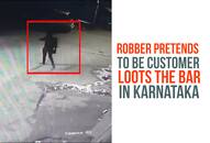 Bengaluru: Robber customer, loots bar