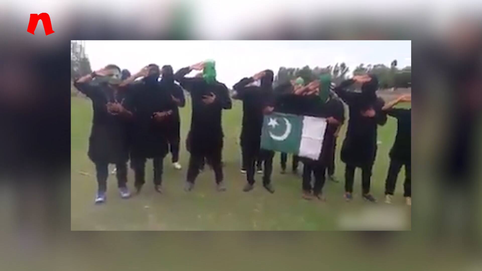 Kashmiri youth celebrate Pakistan's Independence Day