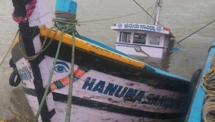 Heavy Rain Across Coastal Karnataka Fishing Boats Capsize