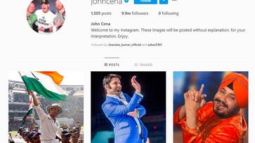 WWE champion John Cena shares Sachin Tendulkar, Kapil Sharma, Daler Mehendi pics on Insta account, but why?