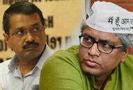 Ashutosh quits AAP Arvind Kejriwal rejects resignation Freedom