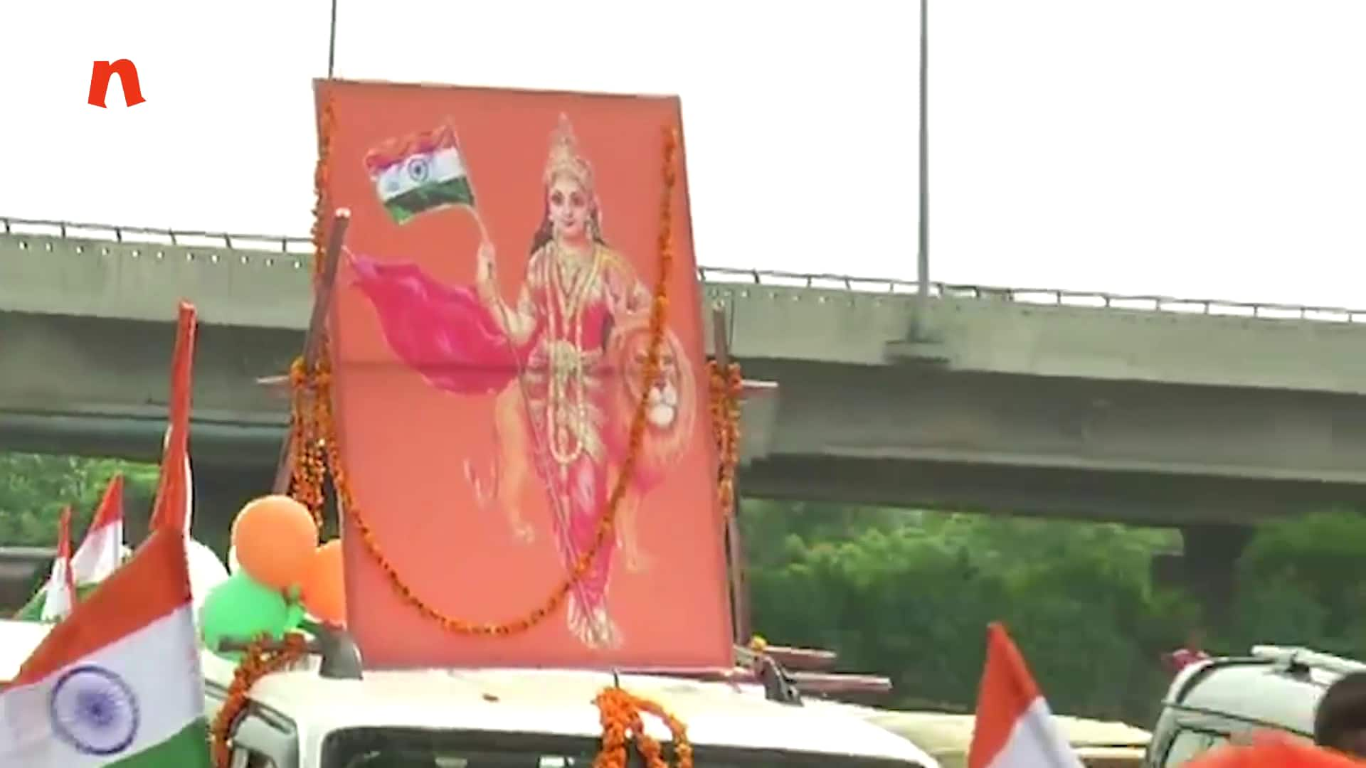 Tiranga yatra for free mansarovar from china