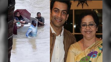 Malayalam superstar Prithviraj's mother rescued from flooded house in Kerala