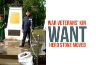 Bengaluru war veterans hero stone Veeragallu