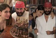 Saif Ali Khan birthday Kareena Kapoor pampers hubby with kiss