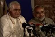 Vajpayee rajdharm opposition Modi pause