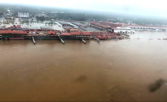 nedumbasseri airport  closed till 26 august