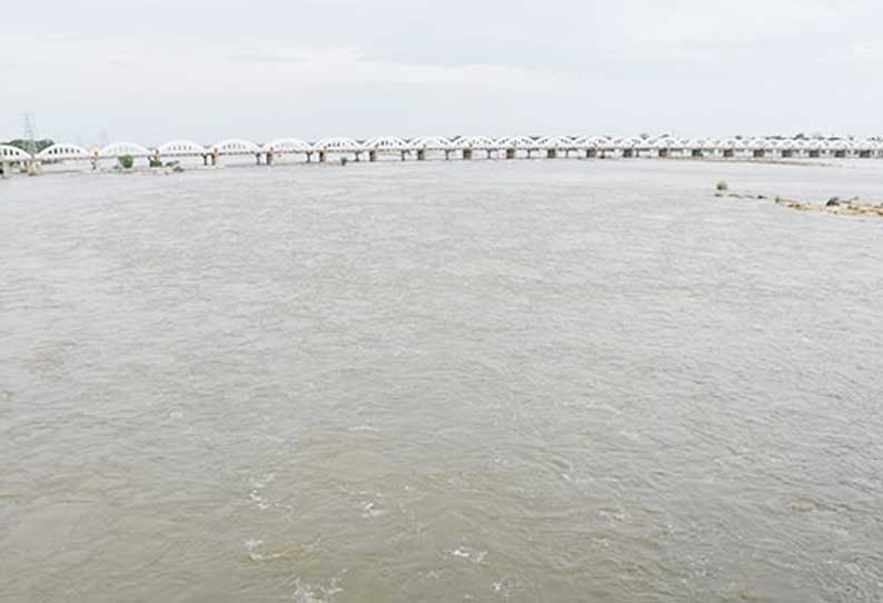 today 3 lakhs cubics of water will open from mayanur kathavanai