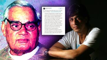 shahrukh khan wrote emotional note as missing atal bihari vajpayee