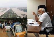 KERALA FLOOD PRIME MINISTER NARENDRA MODI  AERIAL SURVEY AFFECTED AREAS