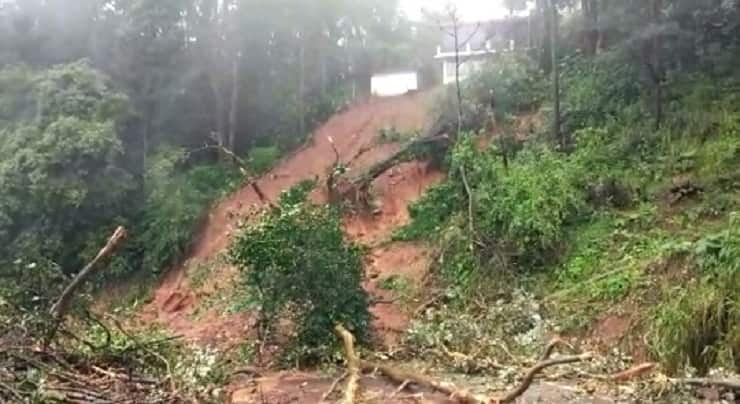 Kodagu in Panic As Heavy Rain Trigger Landslides