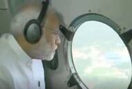 Kerala floods PM Narendra Modi aerial survey Rs 500 crore interim relief fund Kochi Thiruvananthapuram