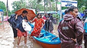 Kerala floods RSS social service volunteers swayamsevaks victims rescue