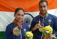 Asian Games 2018 India first medal  Apurvi Chandela Ravi Kumar Jakarta