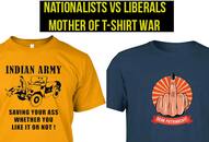 T-shirt bhaiya nationalism right wing left liberal Tajinder Bagga Rational Gear