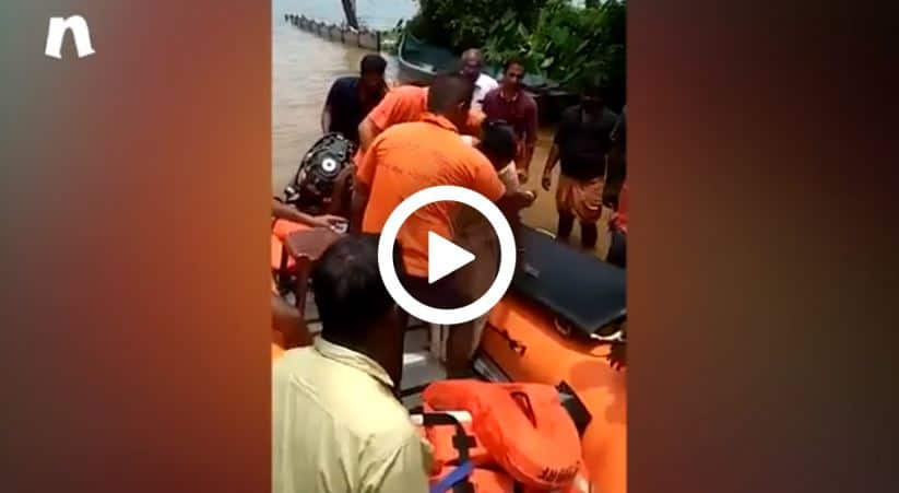 ndrf in rescue operation in kerala floods