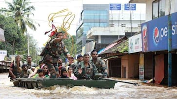 Kerala floods: Indian armed forces reduce rescue operation personnel water levels recede