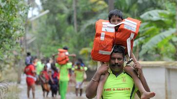 Kerala Floods rescue  operation torrential rains deluge Eid al-Adha Pinarayi Vijayan