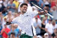 Novak Djokovic Roger Federer Cincinnati title Kiki Bertens Simona Halep Tennis