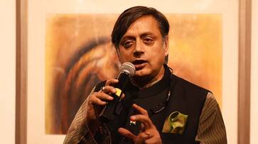 Shashi Tharoor travel Kofi Annan death Geneva aid Kerala floods United Nations Sunanda Pushkar