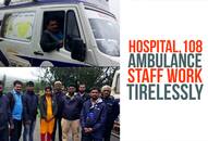 Kodagu floods MyNation hospital ambulance staff 4 days victims medical treatment