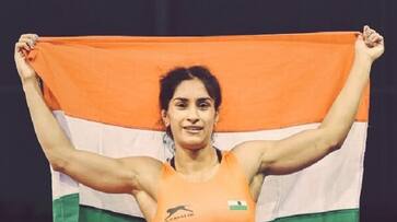 Asian games 2018 Vinesh Phogat wrestling gold India family celebrates