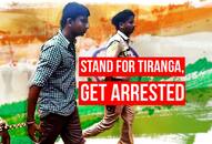 Indian tricolour Bengal student arrested Facebook IPC national flag