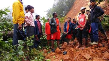 Karnataka Kodagu Rain Landslide Effigy Manjula Cremation NDRF