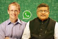 Fake news WhatsApp mob lynching Chris Daniels Ravi Shankar Prasad