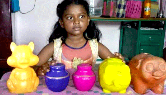 Bicycle For Girl Who Donate Saving For Kerala Flood Victims