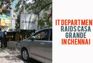 Tamil Nadu Natham Viswanathan IT department raid Casa Grande Chennai