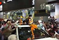 bajrang-punia-welcome-at-delhi-airport-asian games-gold medallist