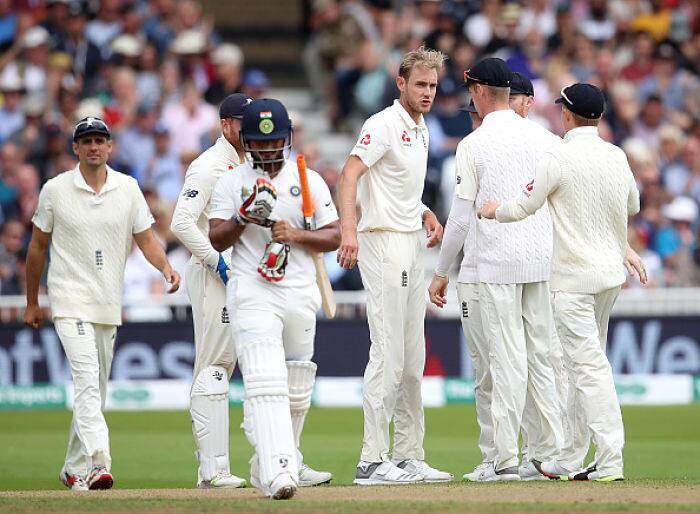 India vs England Stuart Broad Rishabh Pant Virat Kohli ICC Cricket