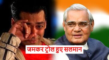 salman khan got trolled on twitter, tweet is about late vajpayee