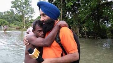 Kerala Floods Anand Mahindra Punjabb journalist rescue work relief material deluge India