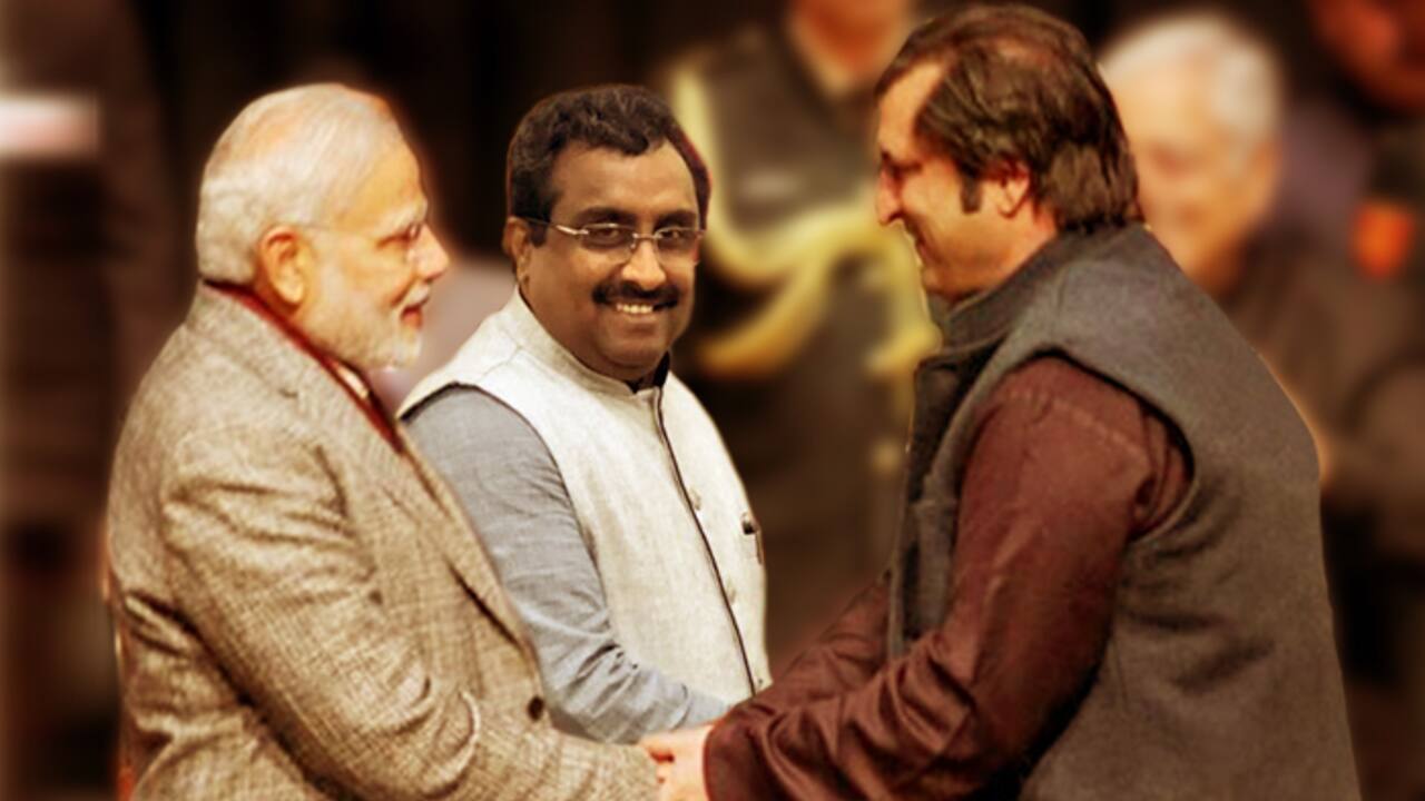 सज्जाद लोन दिल्ली में, जम्मू कश्मीर में सरकार गठन को लेकर अटकलें तेज