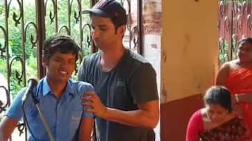 Sushant Singh Rajput fulfils blind kid's dream during Kizie Aur Manny shoot