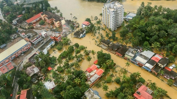 Nasa says Kerala floods due to cloud bands in Western Ghats