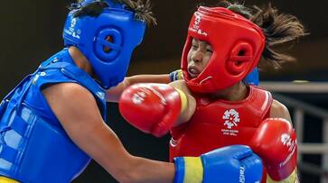 Asian Games Wushu Naorem Roshibina Devi Santosh Kumar Surya Bhanu Pratap Singh Narender Grewal