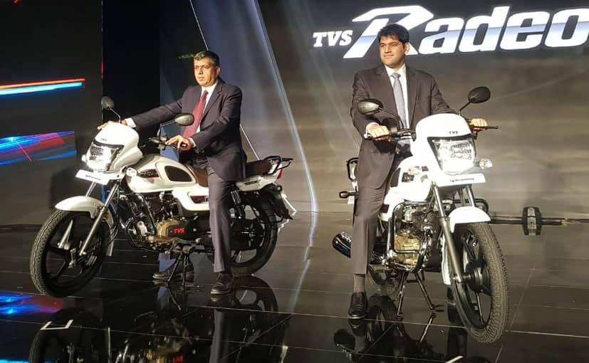 TVS launched a new 110cc motorcycle in India