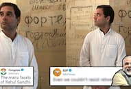 congress upload on his twitter handel rahul gandhi's photo's after that trolled by public