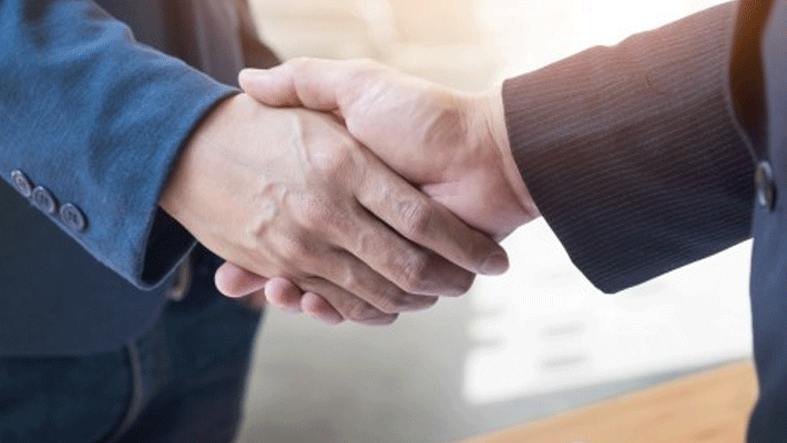 hand shake hand shake