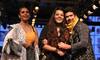 Huma Qureshi, brother Saqib ring in Rakshabandhan early at Lakme Fashion Week