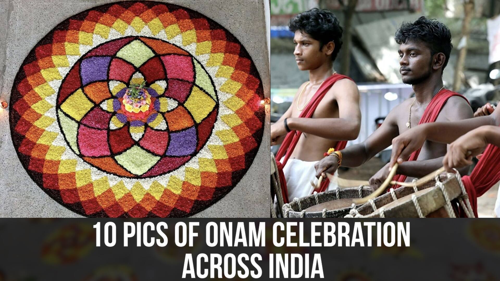 Happy Onam Nation celebrates Kerala's traditional festival