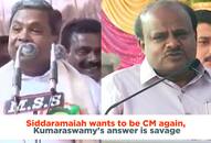 Karnataka Siddaramaiah wants to be CM Kumaraswamy's answer savage