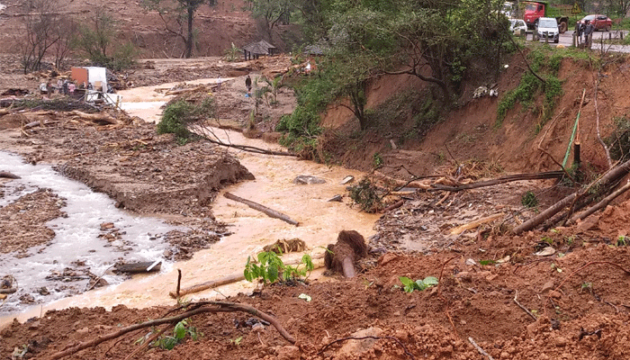 Landslide Continues In Madikeri